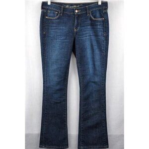 Old Navy The Sweetheart Jeans  Blue Dark Wash Boot Cut Stretch Women's Size 6